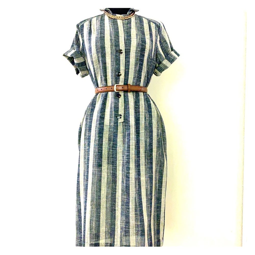 Stripe me down dress.